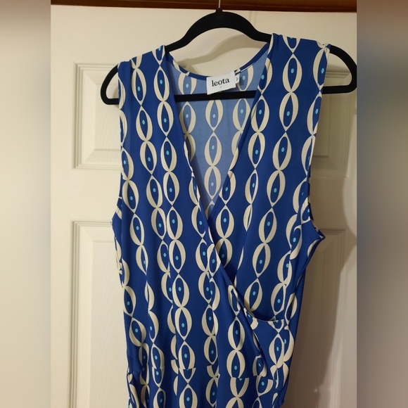 Leota Plus Size Print Maxi Dress NWOT - Picture 3 of 10